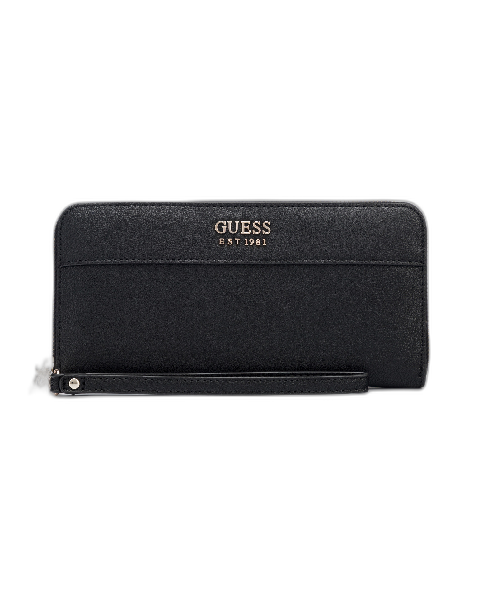 Guess, Katey, Portofel textil, SLG Fermoar mare, Negru, Pentru femei - Olmarkt