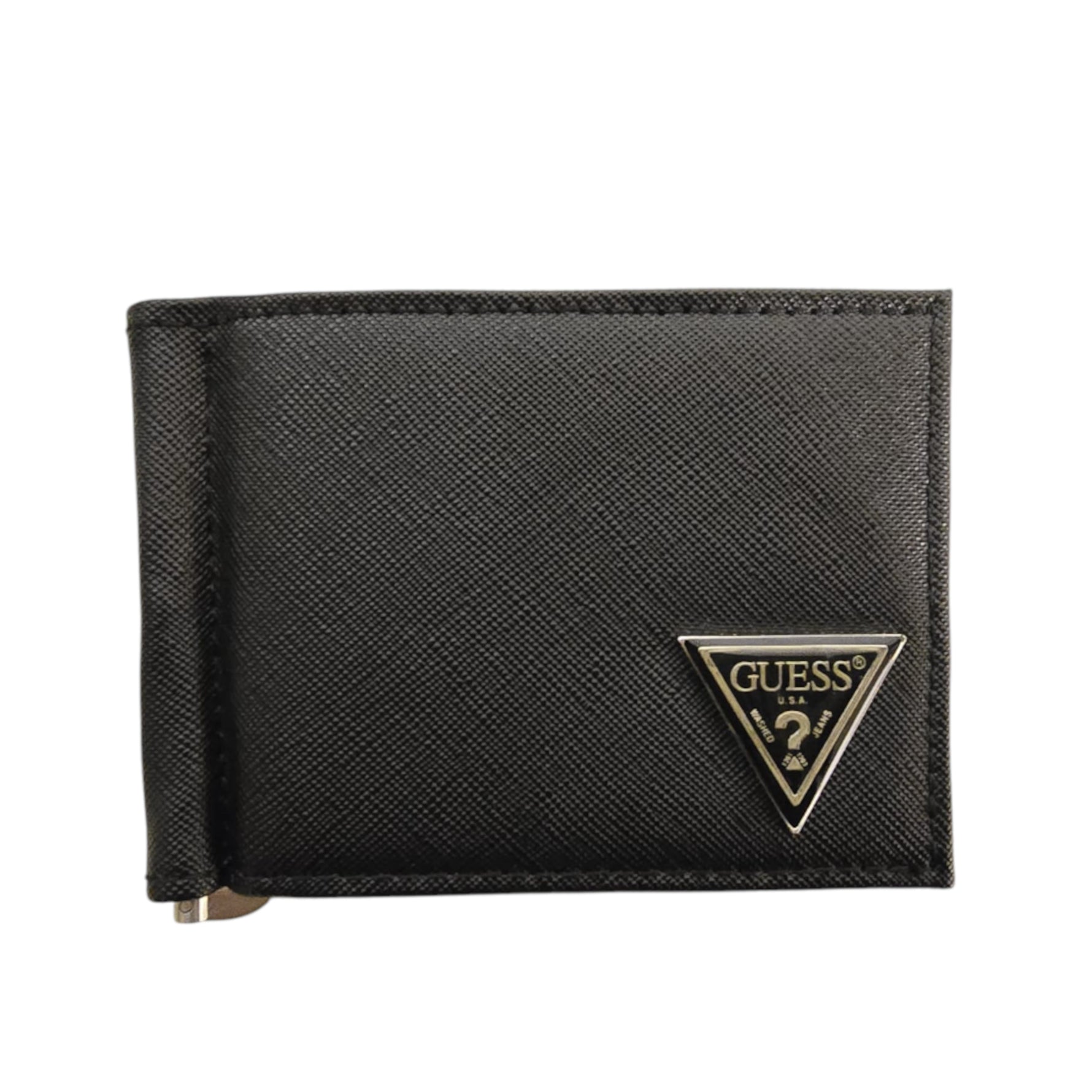 Guess, New Boston, Portofel textil, SM2513LEA22, Negru, Pentru bărbați - Olmarkt