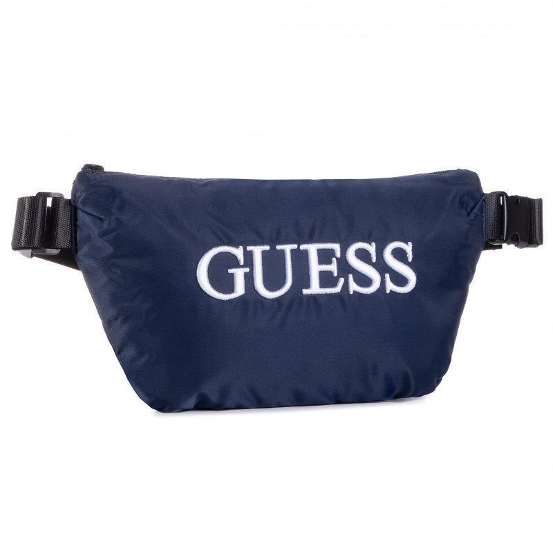 Guess, Quatro, Borsetă din textil, Albastru, 19/28,5 x 17 x 4 cm, Pentru bărbați - Olmarkt