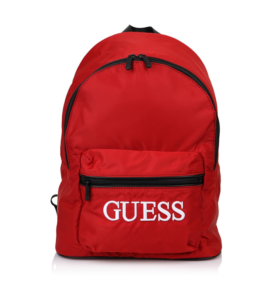 Guess, Quatro, Rucsac textil, Roșu, Pentru bărbați, 16/31 x 42 x 13 cm - Olmarkt