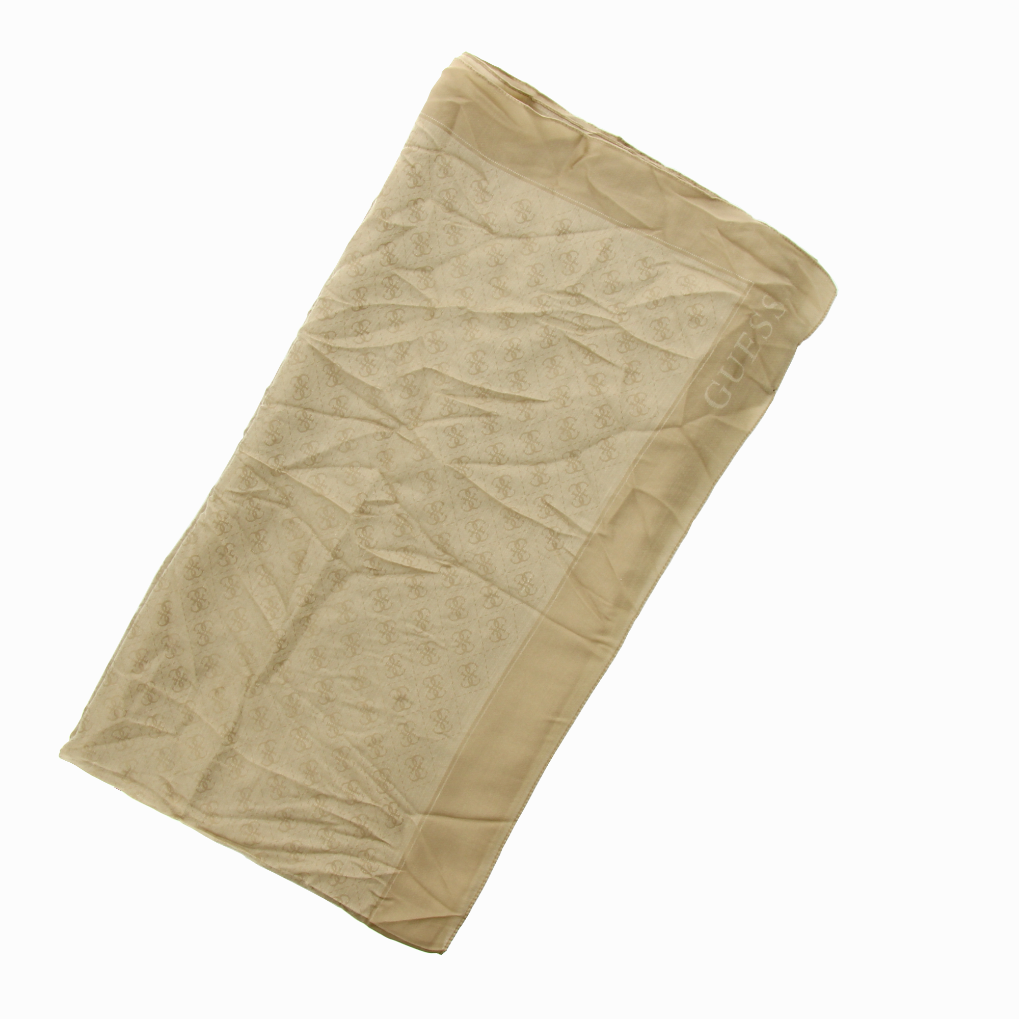Guess, Rossana, Eșarfă textilă, Logo 4G, AW8851 POL03, 135 x 135 cm, Pentru femei - Olmarkt