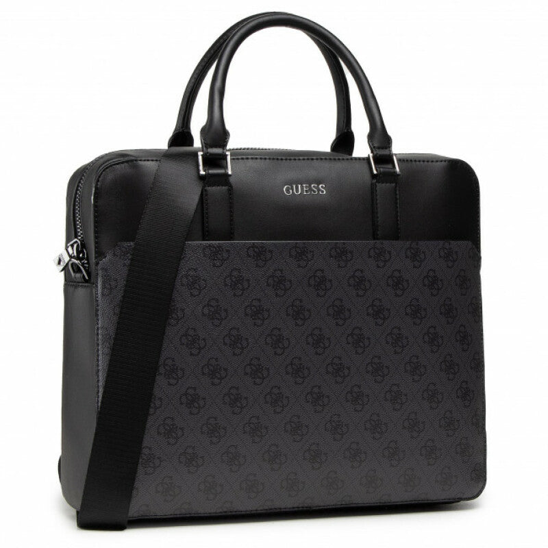 Guess, Vezzola, Geantă textilă, Negru, Unisex - Olmarkt