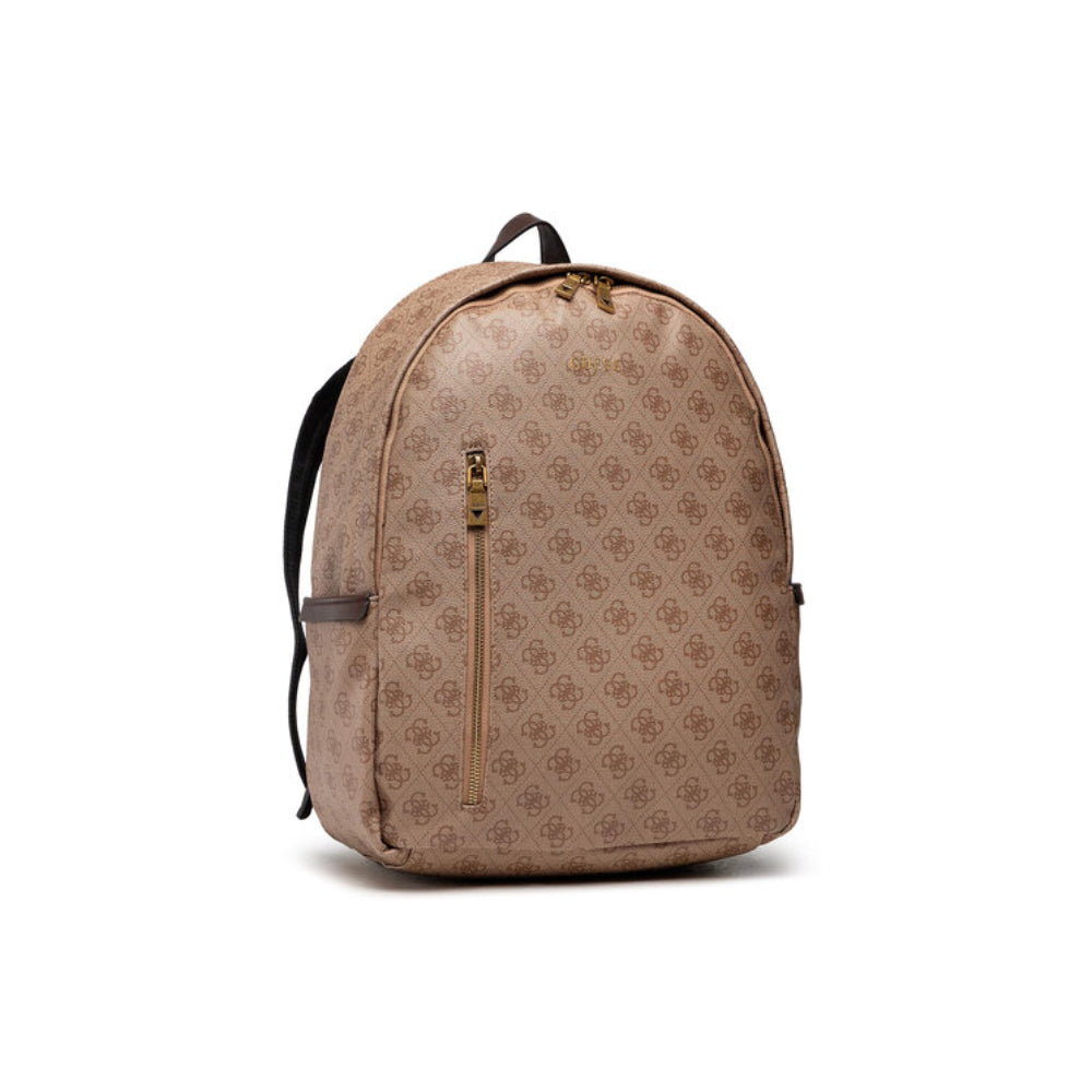 Guess, Vezzola, Piele sintetică, Rucsac textil, Maro, Logo 4G, Pentru bărbați, 21/32,5 x 39,5 x 15 cm - Olmarkt