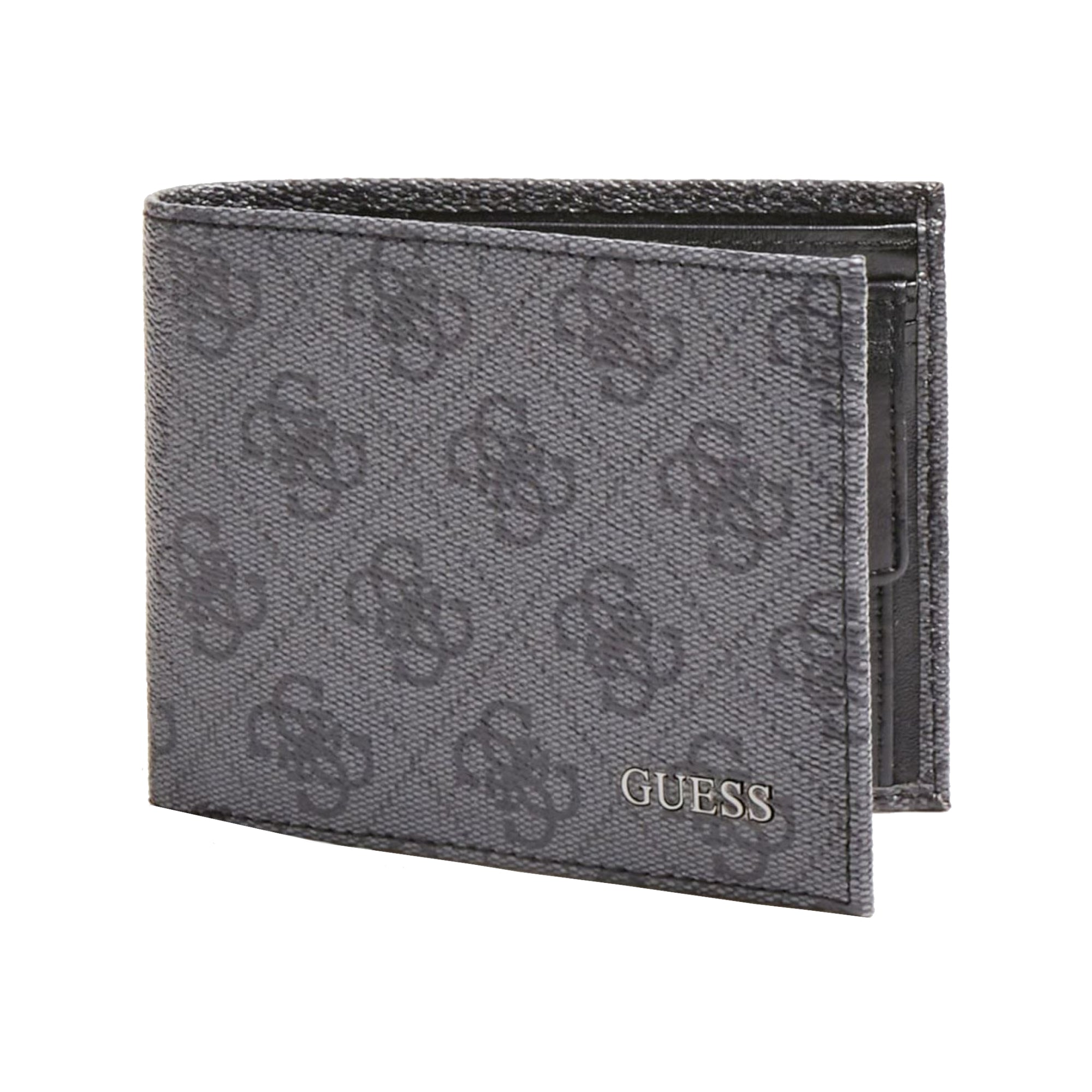 Guess, Vezzola, Portofel textil, Portofel mic, SMVEZZPOL22, Negru, Pentru bărbați - Olmarkt