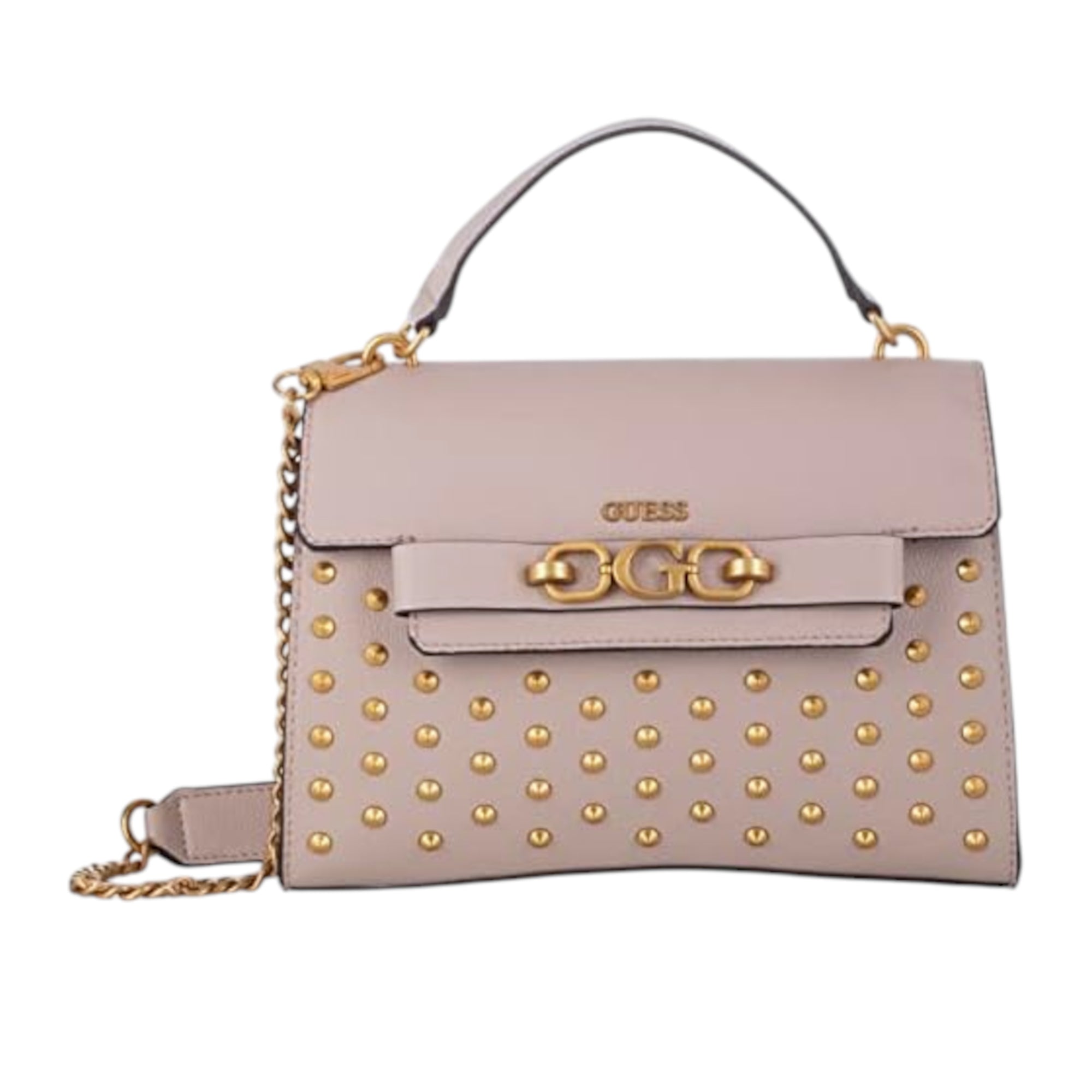 Guess, Zira, Piele sintetică, Geantă textilă, Geantă de umăr, Rom deschis, VA848420, Pentru femei - Olmarkt