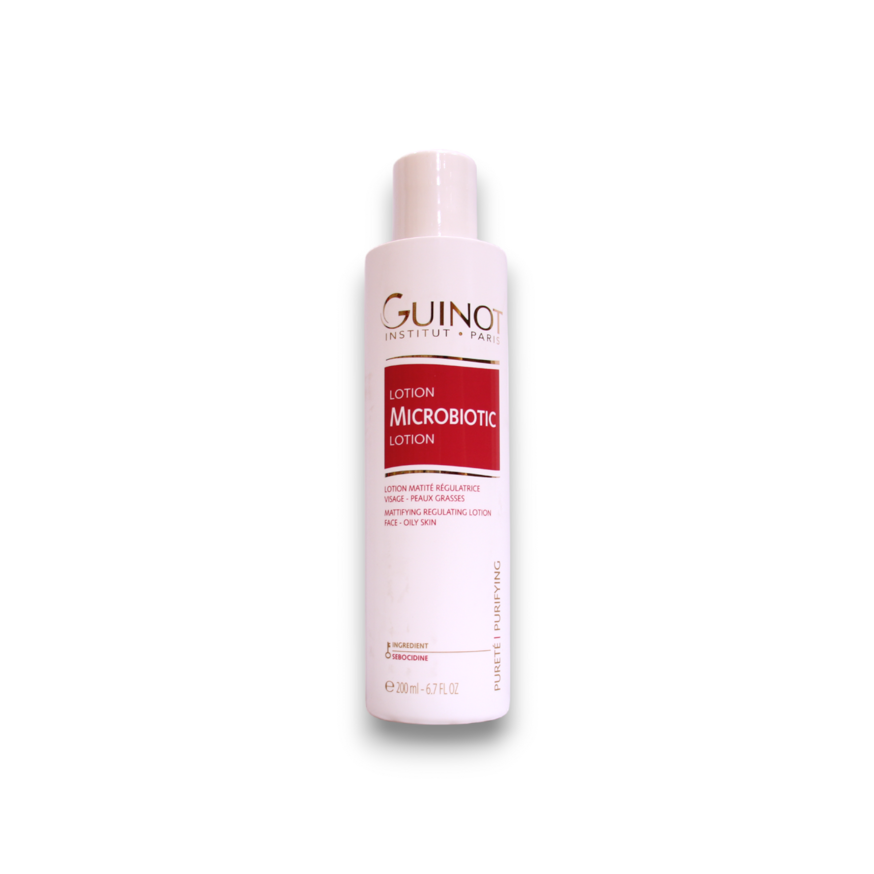 Guinot, Microbiotic, Sebocidină, Sebum-reglator, Zi & Noapte, Loțiune, Pentru față, 200 ml