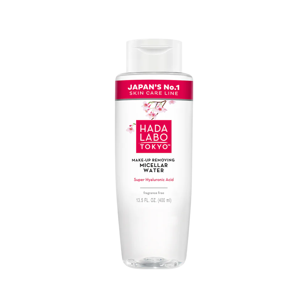 Hada Labo Tokyo, Hada Labo, Acid hialuronic, Demachiere, Apă micelară, Pentru toate tipurile de piele, 400 ml