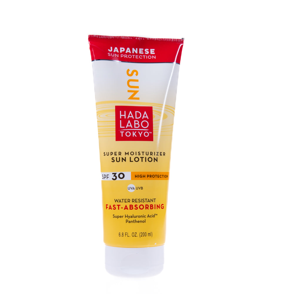 Hada Labo Tokyo, Sun, Acid hialuronic, Cremă hidratantă, Loțiune de protecție solară, 30, 200 ml