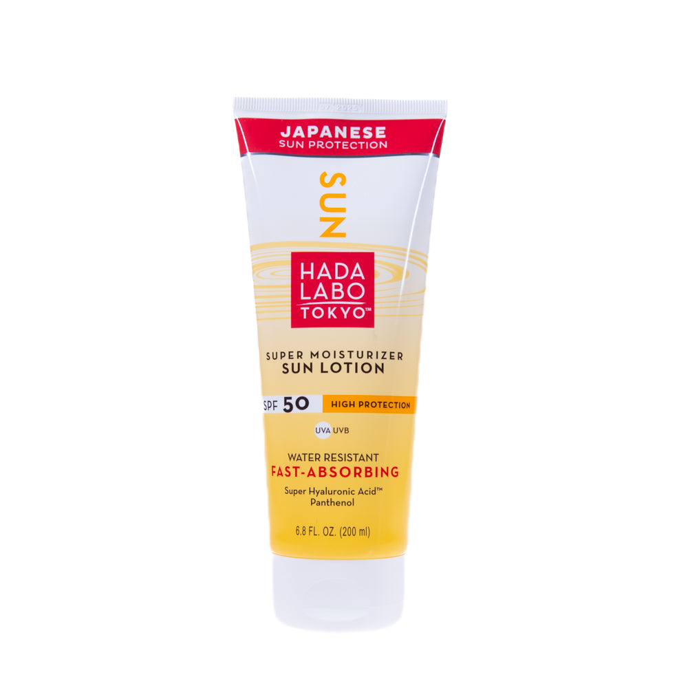 Hada Labo Tokyo, Sun, Acid hialuronic, Cremă hidratantă, Loțiune de protecție solară, 50, 200 ml