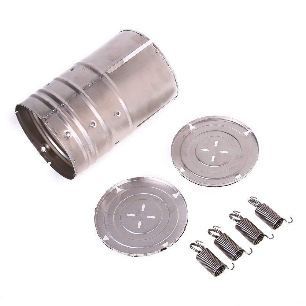Presa din inox Flippy, pentru preparat sunca presata, cu capac, dimensiune reglabila in 3 trepte, 15 x 15 x 18 cm,