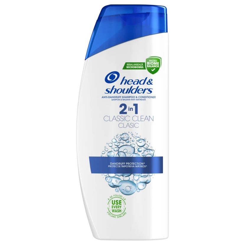 Sampon, HEAD&SHOULDERS, 2 in 1 Classic Clean, 500 ml