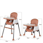 Scaun de Masa Pliabil 3in1, Flippy, Reglabil, Multifunctional, 3 Pozitii, Masuta si Husa Detasabile, Roti, Centura de