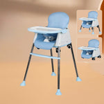 Scaun de Masa Pliabil 3in1, Flippy, Reglabil, Multifunctional, 3 Pozitii, Masuta si Husa Detasabile, Roti, Centura de