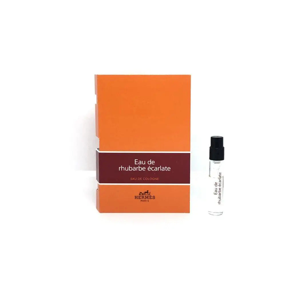 Hermes, Eau de Rhubarbe Ecarlate , Apă de Colonie, Unisex, Individual, 2 ml Flacon - Olmarkt