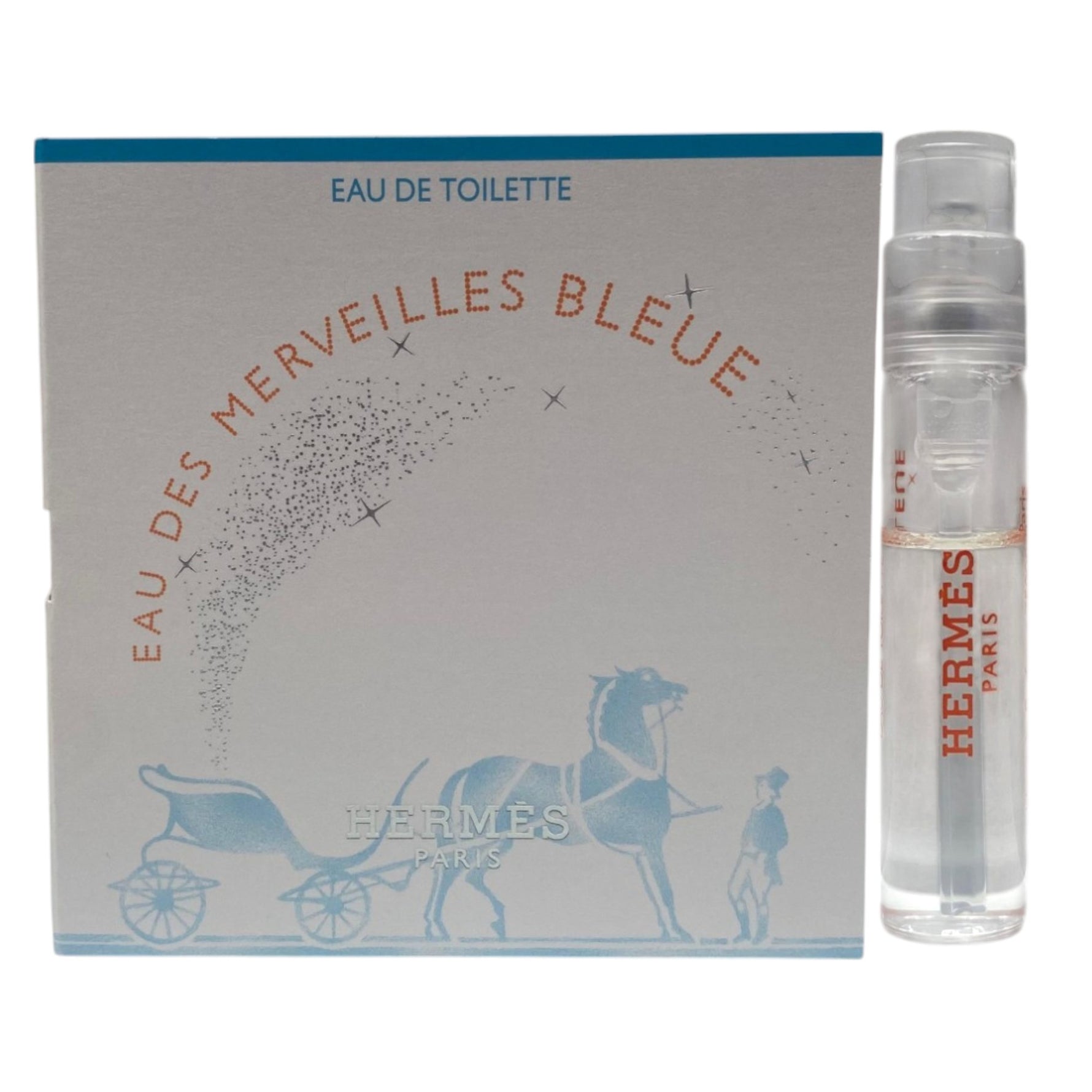 Hermes, Eau des Merveilles Bleue, Apă de toaletă, Pentru femei, 2 ml Flacon - Olmarkt