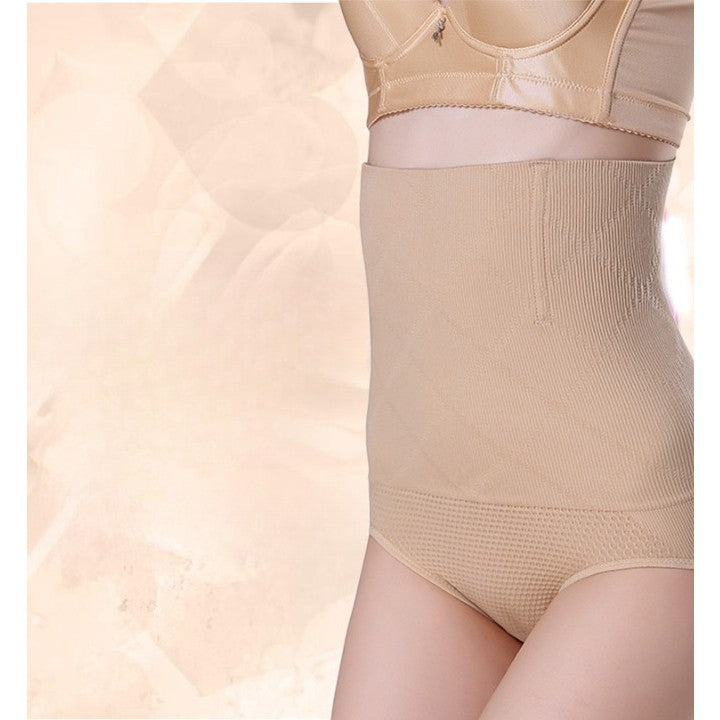 Lenjerie Modelatoare Postpartum, Flippy, cu Talie Inalta, Control al Burții, Compresie Mare, Insertii din Silicon