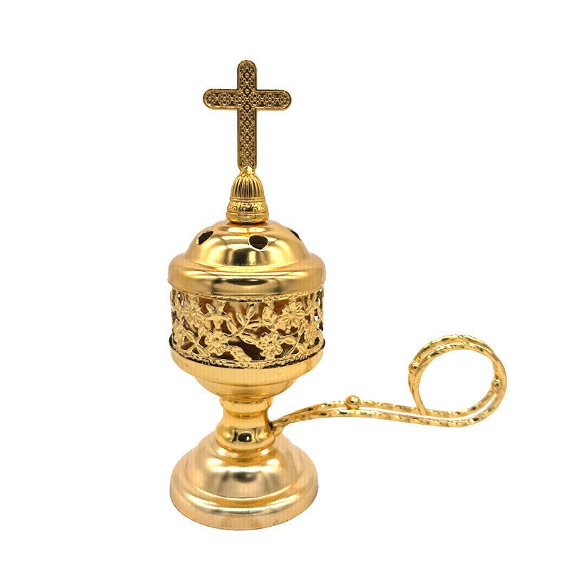 Home Indoor Mini Incense Burner, New Style from Cross-Border Platforms, Middle Eastern Charcoal Incense Burner, Arabian