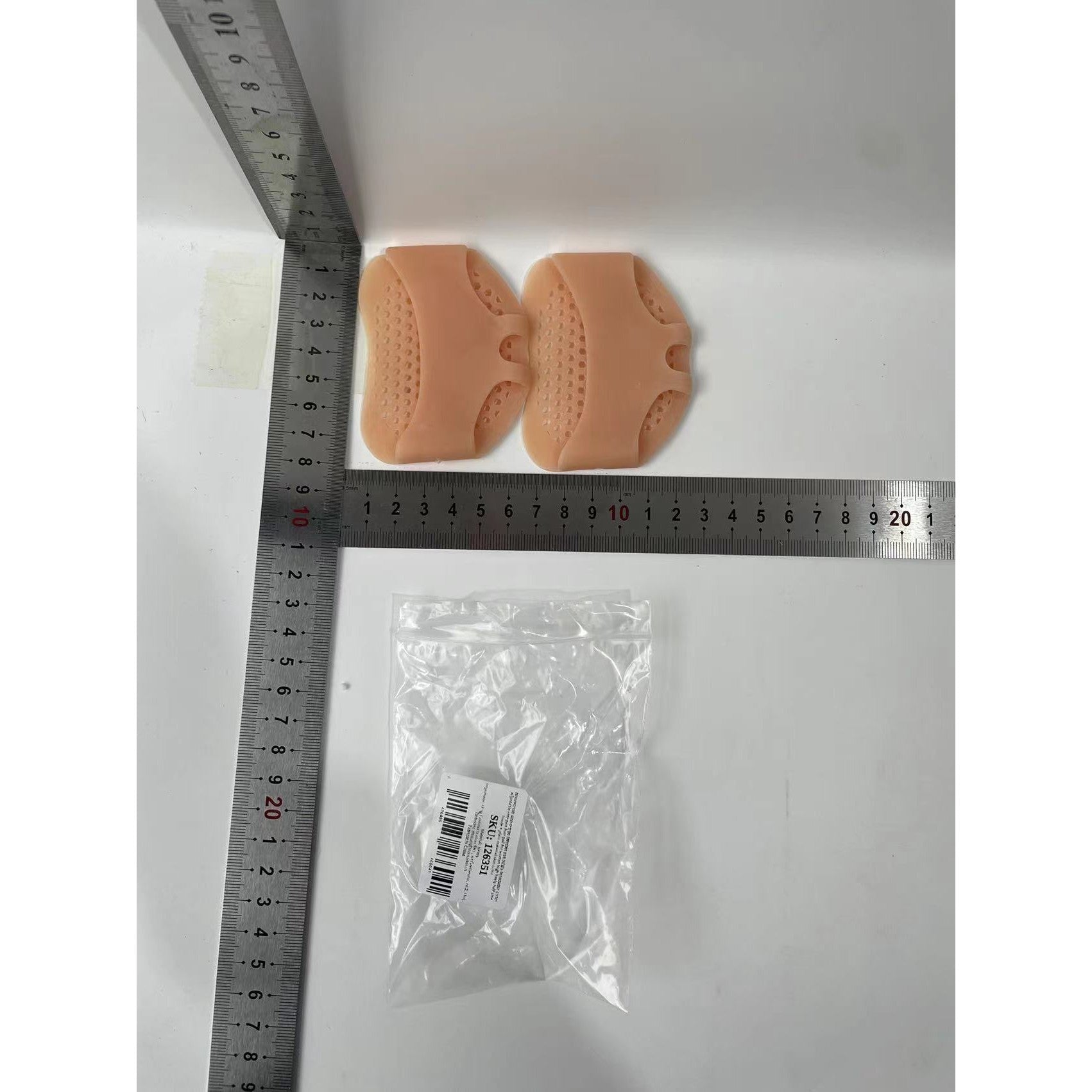 Set 2 Branturi cu Gel, Flippy, pentru Metatarsiene, Pernute din Silicon Gel, Universale, Separator Corectie Pozitie