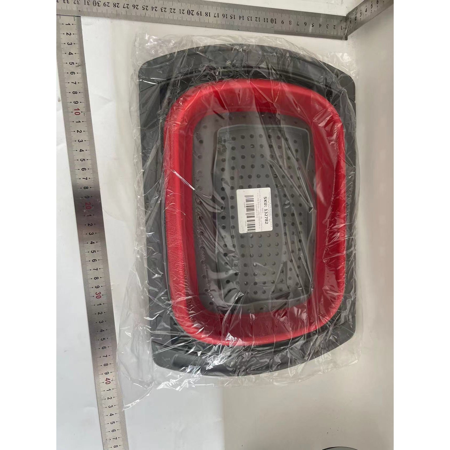 Cos de Scurgere Retractabil pentru Chiuveta, Flippy, cu Filtru, pentru Fructe si Legume, de Uz Casnic, 39x12 cm, Design