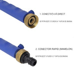 Set Accesoriu cu Presiune Reglabila, Flippy, pentru Furtun, cu Duze si Conector, Pulverizator de Apa, Tija de Stropit,