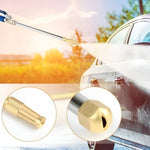Set Accesoriu cu Presiune Reglabila, Flippy, pentru Furtun, cu Duze si Conector, Pulverizator de Apa, Tija de Stropit,