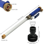 Set Accesoriu cu Presiune Reglabila, Flippy, pentru Furtun, cu Duze si Conector, Pulverizator de Apa, Tija de Stropit,
