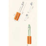 Perie de Curatat Pahare, Cani, Sticle, Flippy, cu Maner Lung si Burete, Accesorii pentru Spalarea Paielor si Capacelor,