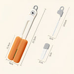 Perie de Curatat Pahare, Cani, Sticle, Flippy, cu Maner Lung si Burete, Accesorii pentru Spalarea Paielor si Capacelor,