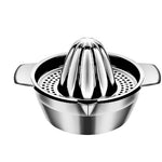 Storcator de Citrice Manual, Flippy, Rezistent, Usor de Folosit si Depozitat, Durabil, Calitativ, 16 x 7 x 13 cm, Inox,