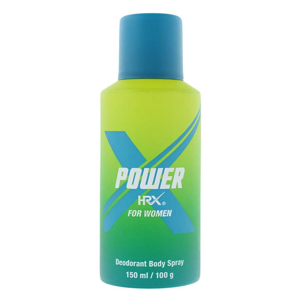 Hrx, Power, Deodorant spray, Pentru femei, 150 ml