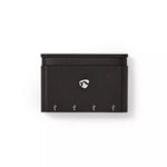 Hub Computer USB Type C - 4x USB 3.0 negru Nedis
