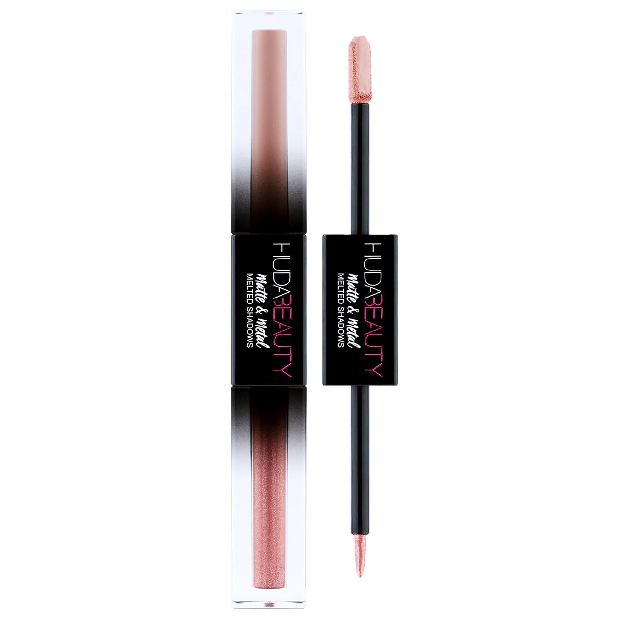 Huda Beauty, Matte & Metal, Fard de ochi lichid, Toast cu scorțișoară, 4 ml - Olmarkt