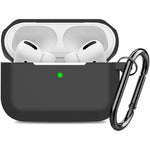 Husa AirPods Pro cu Inel Prindere Negru