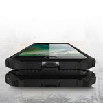 Husa de Protectie, Flippy, pentru Apple iPhone 11, Defender Model 1, silicon, plastic, Negru