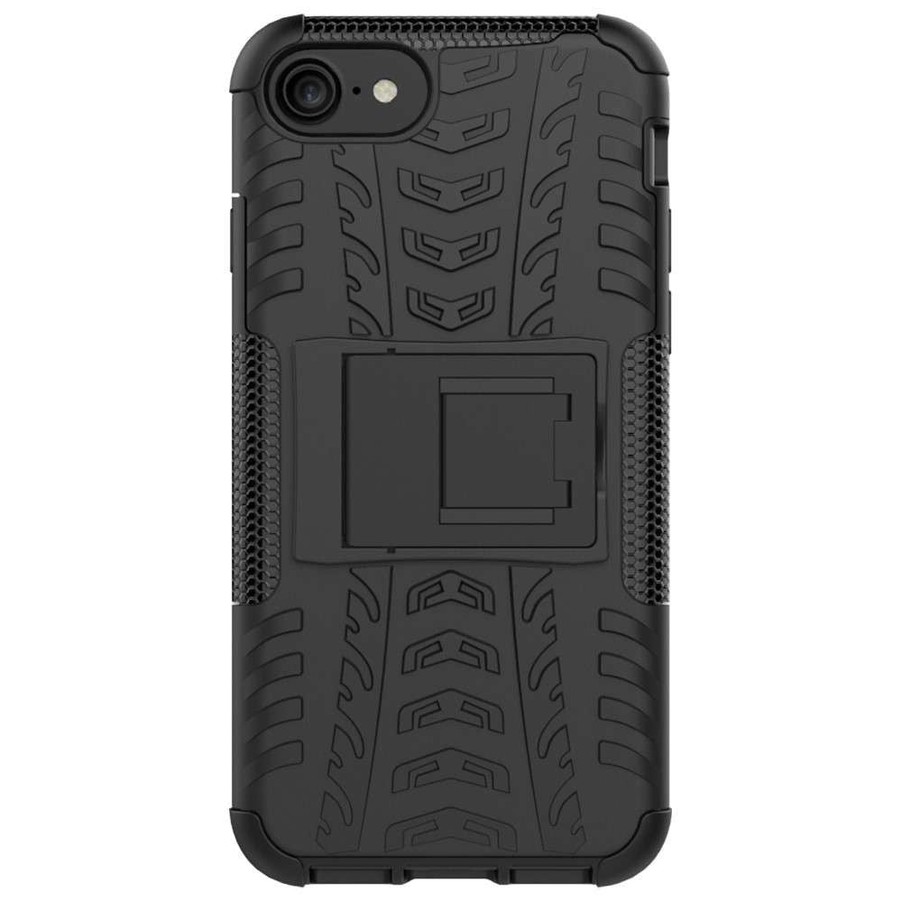 Husa de Protectie, Flippy, pentru Apple iPhone 11, Defender Model 3 cu Suport, Silicon, Plastic, Negru