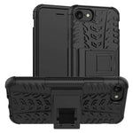 Husa de Protectie, Flippy, pentru Apple iPhone 11, Defender Model 3 cu Suport, Silicon, Plastic, Negru