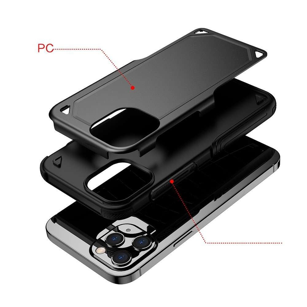 Husa Flippy Apple iPhone 11 Pro Max Defender Model 2, Negru