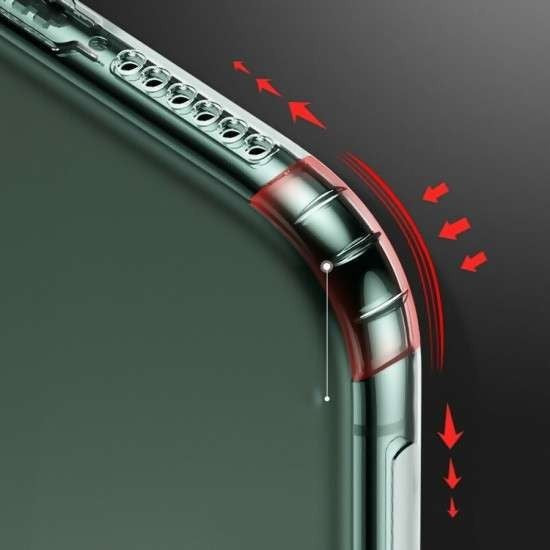 Husa Protectie, Flippy, compatibila cu Apple iPhone 11 Pro, Protect Plus, Transparent