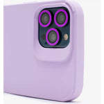 Husa Apple iPhone 13, Flippy, din Silicon Lichid, Interior din Microfibra, Lentile Fosforescente de Protectie Camera,