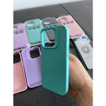 Husa Apple iPhone 13 Pro, Flippy, din Silicon Lichid, Interior din Microfibra, Lentile Fosforescente de Protectie