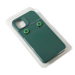 Husa Apple iPhone 13 Pro, Flippy, din Silicon Lichid, Interior din Microfibra, Lentile Fosforescente de Protectie