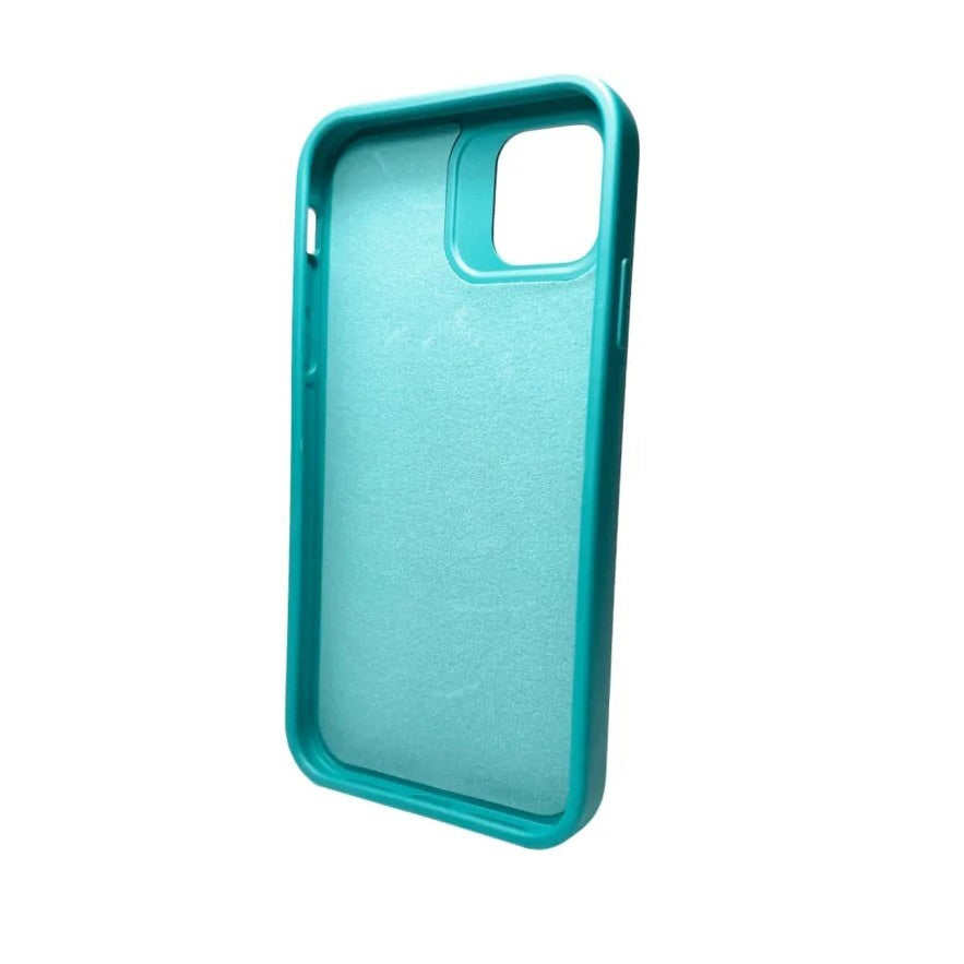 Husa Apple iPhone 14, Flippy, din Silicon Lichid, Interior din Microfibra, Lentile Fosforescente de Protectie Camera,