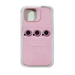 Husa Apple iPhone 15 Pro, Flippy, din Silicon Lichid, Interior din Microfibra, Lentile Fosforescente de Protectie