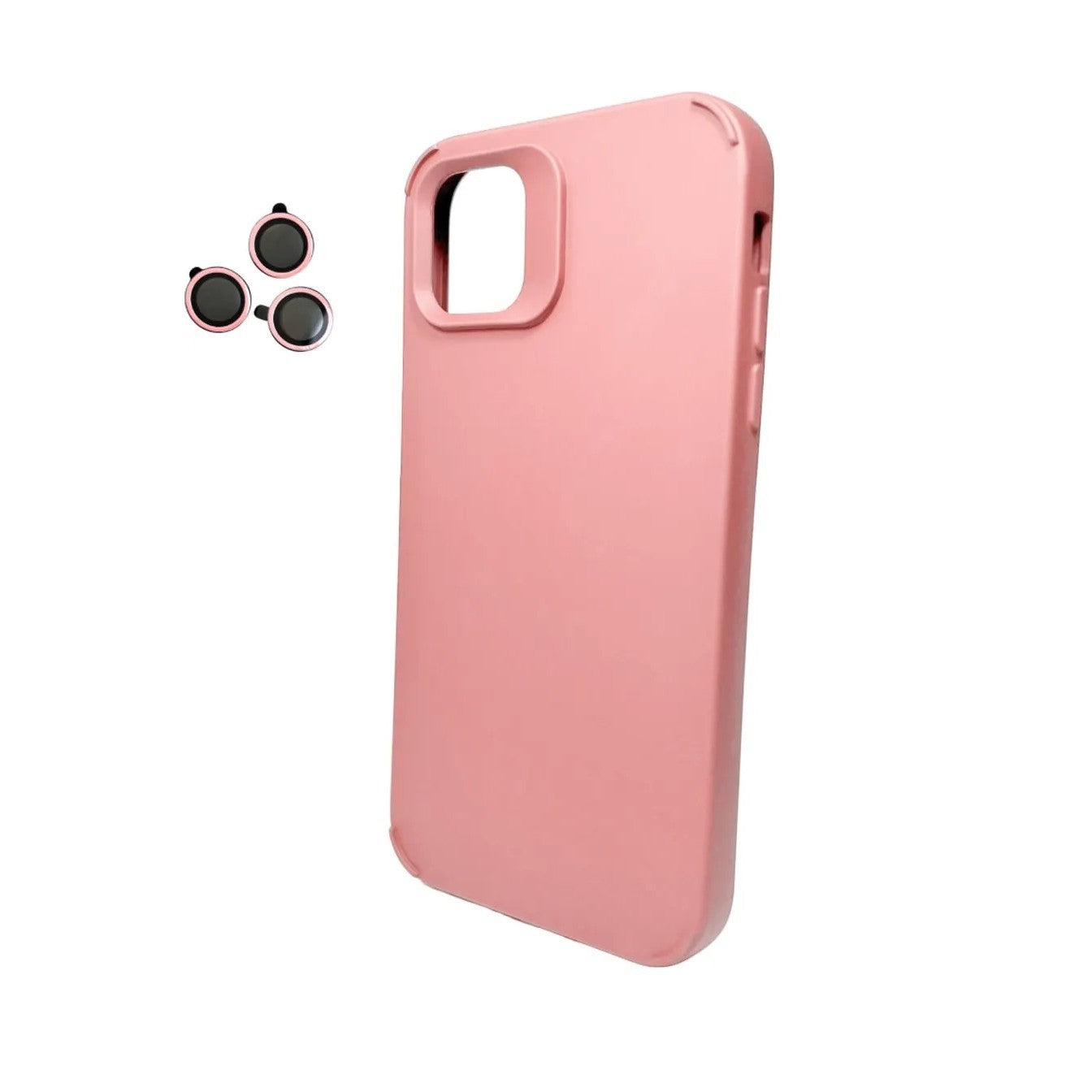 Husa Apple iPhone 15 Pro, Flippy, din Silicon Lichid, Interior din Microfibra, Lentile Fosforescente de Protectie