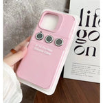Husa Apple iPhone 15 Pro, Flippy, din Silicon Lichid, Interior din Microfibra, Lentile Fosforescente de Protectie