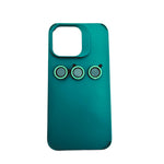 Husa Apple iPhone 15 Pro, Flippy, din Silicon Lichid, Interior din Microfibra, Lentile Fosforescente de Protectie