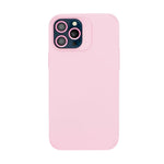 Husa Apple iPhone 15 Pro, Flippy, din Silicon Lichid, Interior din Microfibra, Lentile Fosforescente de Protectie