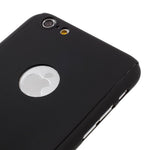 Husa Apple iPhone 6/6S Full Cover 360 Negru + Folie de protectie