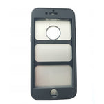 Husa Apple iPhone 8 Full Silicone 360 Negru + Folie de protectie