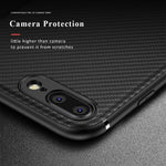Husa Apple iPhone 8 Plus IPAKY Carbon Fiber Negru
